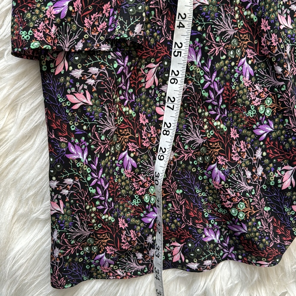 Philosophy Keyhole Floral Ruffle Dress Size XS - Picture 12 of 12